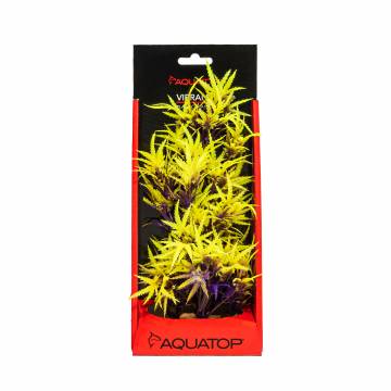 AQUATOP PD-FCO10, Vibrant Fluorescent Cannabis Olive Plant 10 inch